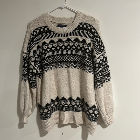 American Eagle Outfitters Sweaters - Patterned Crew neck sweater